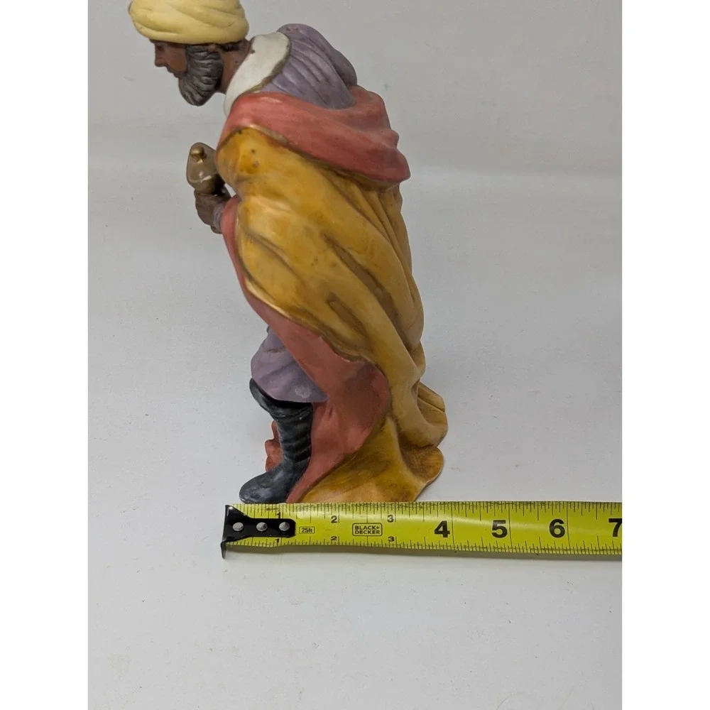 O'Well Grandeur Noel WISE MAN Nativity Set Porcelain Replacement Christmas VTG‎